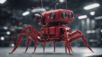 red robot android