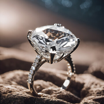 diamond ring with diamonds