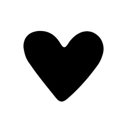Heart Silhouettes for Valentine's Day