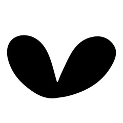 Heart Silhouettes for Valentine's Day