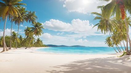 Obraz premium This is a beach scene