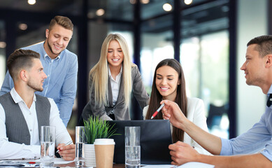 Business people meeting conference discussion corporate concept.