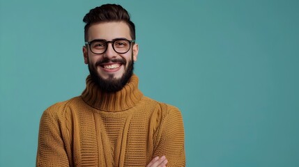 Fototapeta premium Young ESL Instructors Dynamic Virtual Classroom A Portrait of Successful Online Education