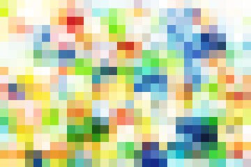 正方形のランダムな模様