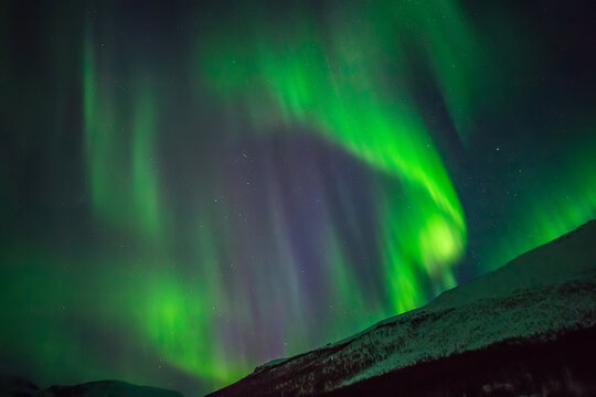 Troms&oslash;, aurora boreale
