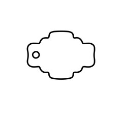 Tags & Labels Silhouettes