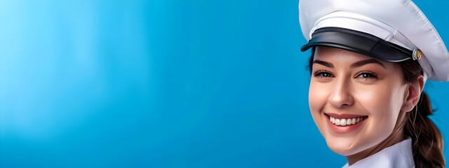 Cheerful Cruise Ship Attendant Embodying Unforgettable Guest Experiences