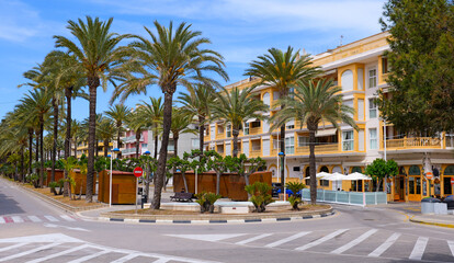 Moraira (Teulada-Moraira), Costa Blanca Spanien, Altstadt und Promenade El Portet/L'Ampolla