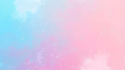pastel blue pink gradient background. Generative AI.