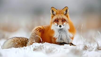 Red Fox. The species has a long history of association with humans.The red fox is one of the most...