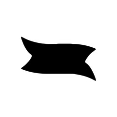 Ribbon Banner Silhouettes