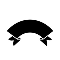 Ribbon Banner Silhouettes