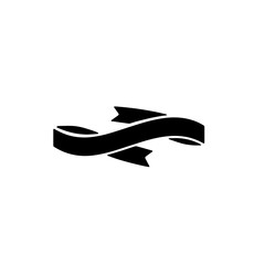 Ribbon Banner Silhouettes