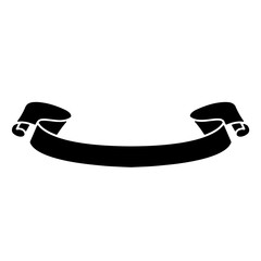 Ribbon Banner Silhouettes