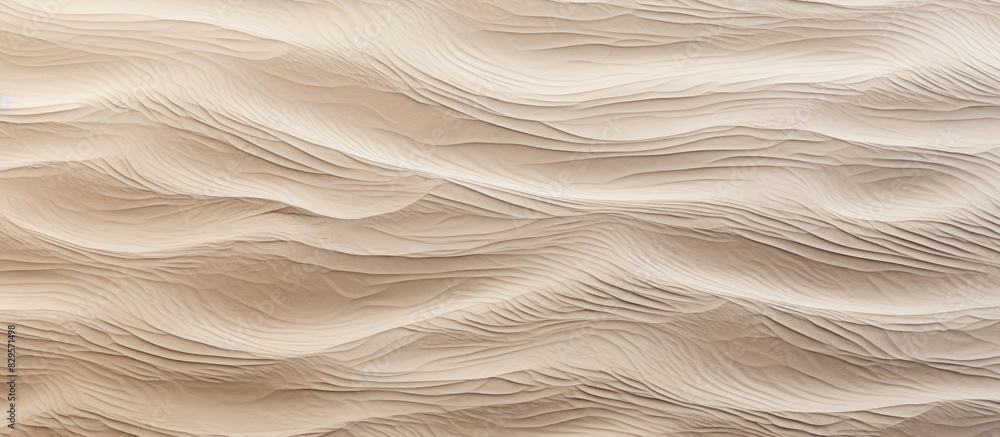 Aufkleber the textured grooves on the sandy ocean floor create an interesting backdrop for a copy space image