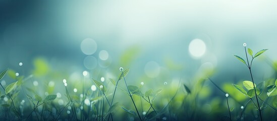 Nature background with blurry elements perfect for copy space image