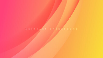 pink yellow or orange gradient background with overlapping lines. great for wallpaper, website, presentation, banner, poster, cover.