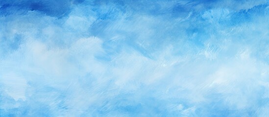 Obraz premium Texture paper with a watercolor background of blue sky perfect for showcasing a copy space image