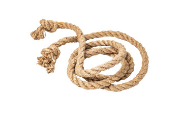 Twisted thick rope
