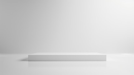 Expansive white space with a clean backdrop, ideal for modern and minimalist themes.