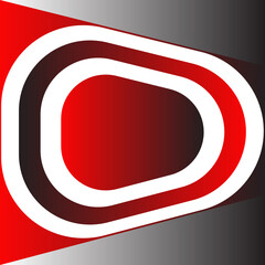 background with red ribbon