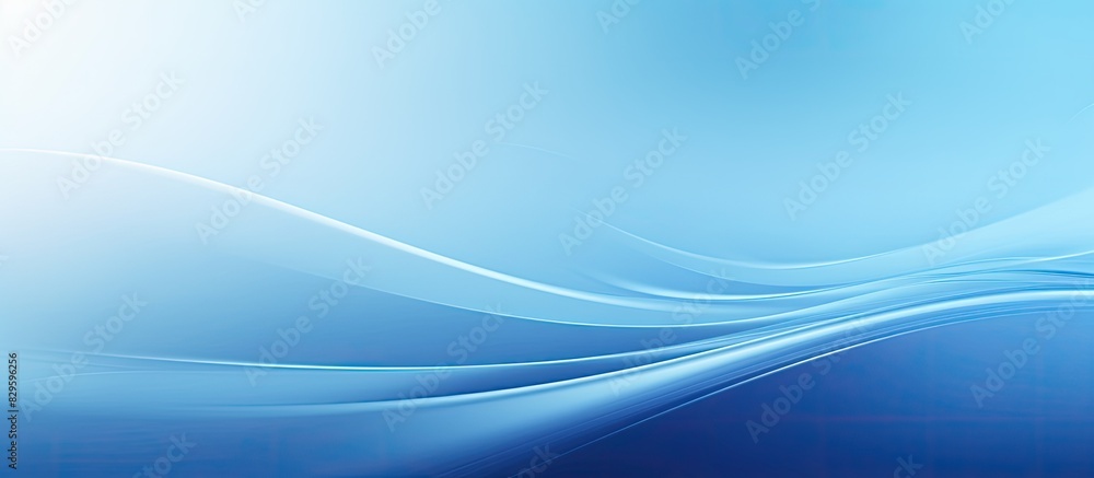 Poster background with a blue blurred texture creating a copy space image