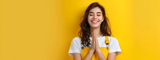 Devoted Church Volunteer Radiant Youth Exuding Joy and Commitment in Service