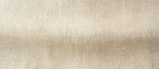Natural linen fabric with a textured appearance perfect for backgrounds with copy space image