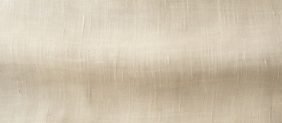 Natural linen fabric with a textured appearance perfect for backgrounds with copy space image