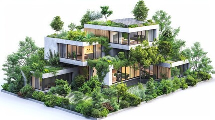 Sustainable Building Projects:  commitment to environmentally conscious construction.