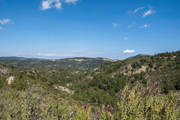 Landschaft Inselmitte von Rhodos