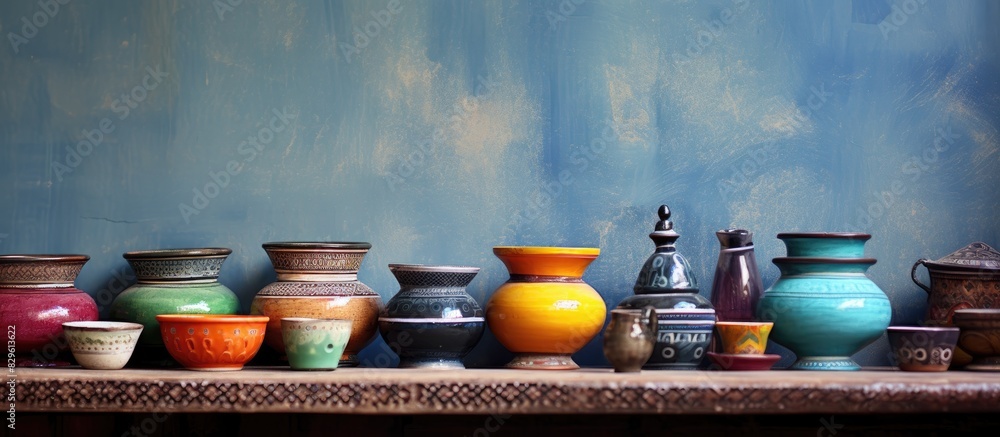 Poster delicate home decor items are available for purchase on the bustling streets of delhi with an array 