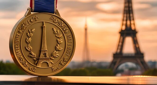 Olympic gold medal in Paris.