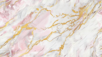 marble white pink gold seamless pattern background