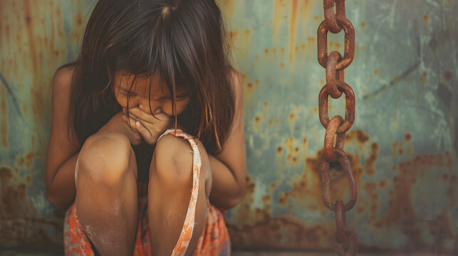 The child became a victim of human trafficking. June 4 - International Day of Innocent Children - Victims of Aggression. July 30 is the World Day Against Human Trafficking.