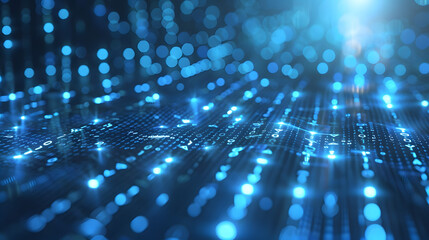 Abstract data & technology background