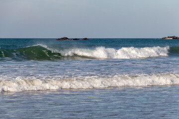 waves on the sea