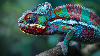 Bearded Dragon posing in the nature