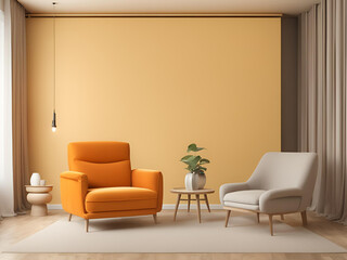 Fototapeta premium living room interior