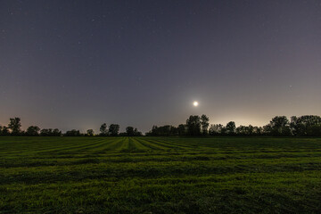 stars over the field