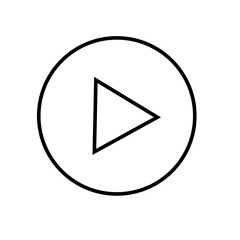 Vector Play Button Icon Design