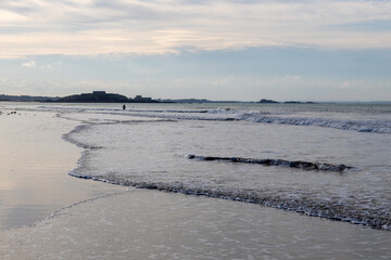 beach in the morning