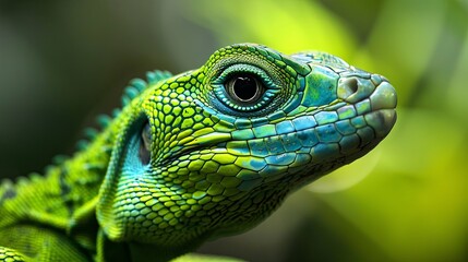 Fototapeta premium Reptiles are air-breathing, cold-blooded vertebrates that have scaly bodies rather than hair or feathers