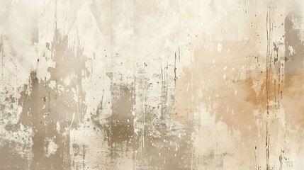 Obraz premium Beige background with weathered grunge details.