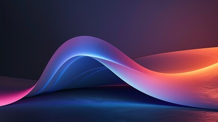 black purple, orange, gradient curved shape white background, aspect ratio 3:1, banner background, landing page wallpaper