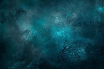 Dark blue canvas grungy background or texture - Generative Ai. Beautiful simple AI generated image in 4K, unique.
