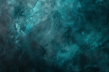 Dark blue canvas grungy background or texture - Generative Ai. Beautiful simple AI generated image in 4K, unique.