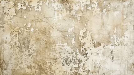 Beige background with a grungy, distressed texture.