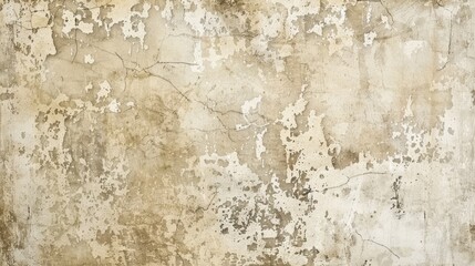 Fototapeta premium Beige background with a grungy, distressed texture.