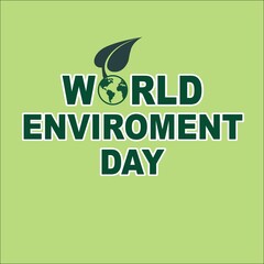 World Environment Day is the United Nations day for encouraging worldwide awareness and action to protect our environment.
Eco Day, Environment Day, WED (world environment day)